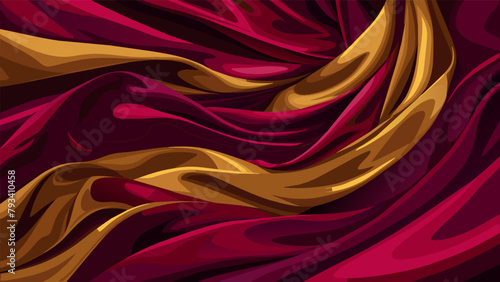 A luxurious silk fabric handdyed in rich jewel tones and perfect for creating a oneofakind quilt that exudes sophistication..