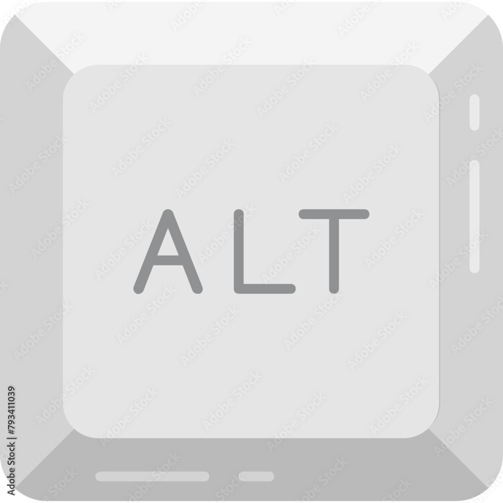 Alt key Icon Alt key Icon