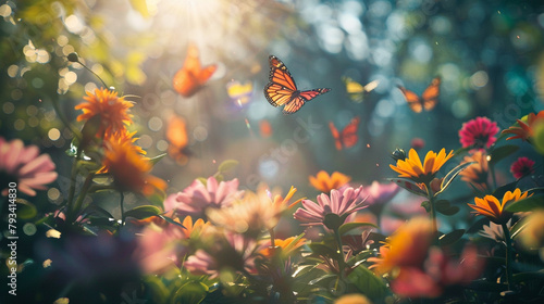 butterfly on the flower