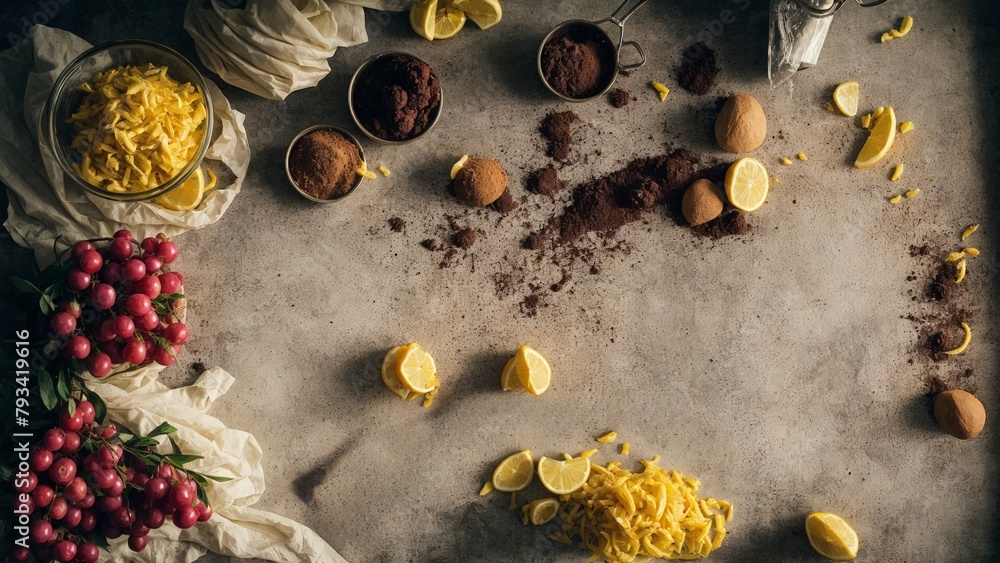 autumn leaves on the ground