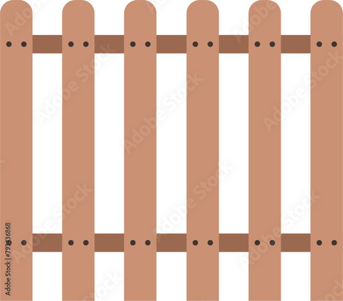 Picket fence Illustration 