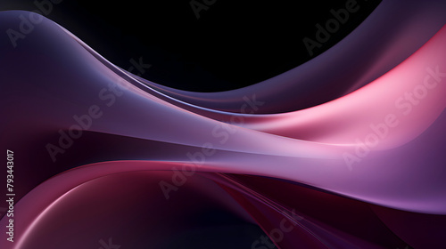 Digital technology light coming through a pink glow abstract poster web page PPT background