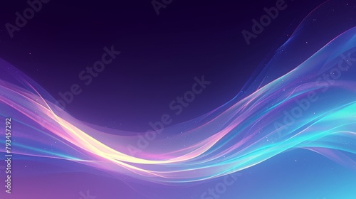 Abstract Fluid Background in Blue and Lime Green with Translucent Glass-like Colors. Stylish and Fashionable Neon Lights and Fluorescent Theme. 4K wallpaper,HD background image