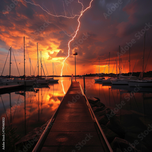 Marina Dock Safety: Enhanced with Lightning Safe Anchorage photo