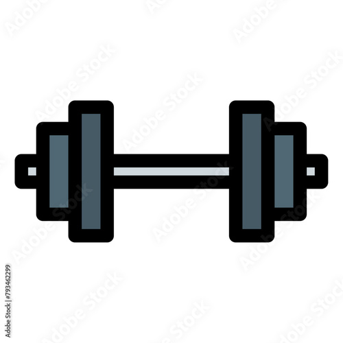 dumbbell icon 