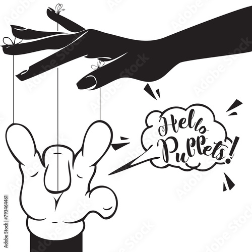 Greetings from the puppeteer