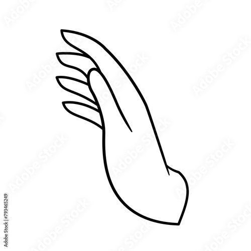 Farewell Hand Icon