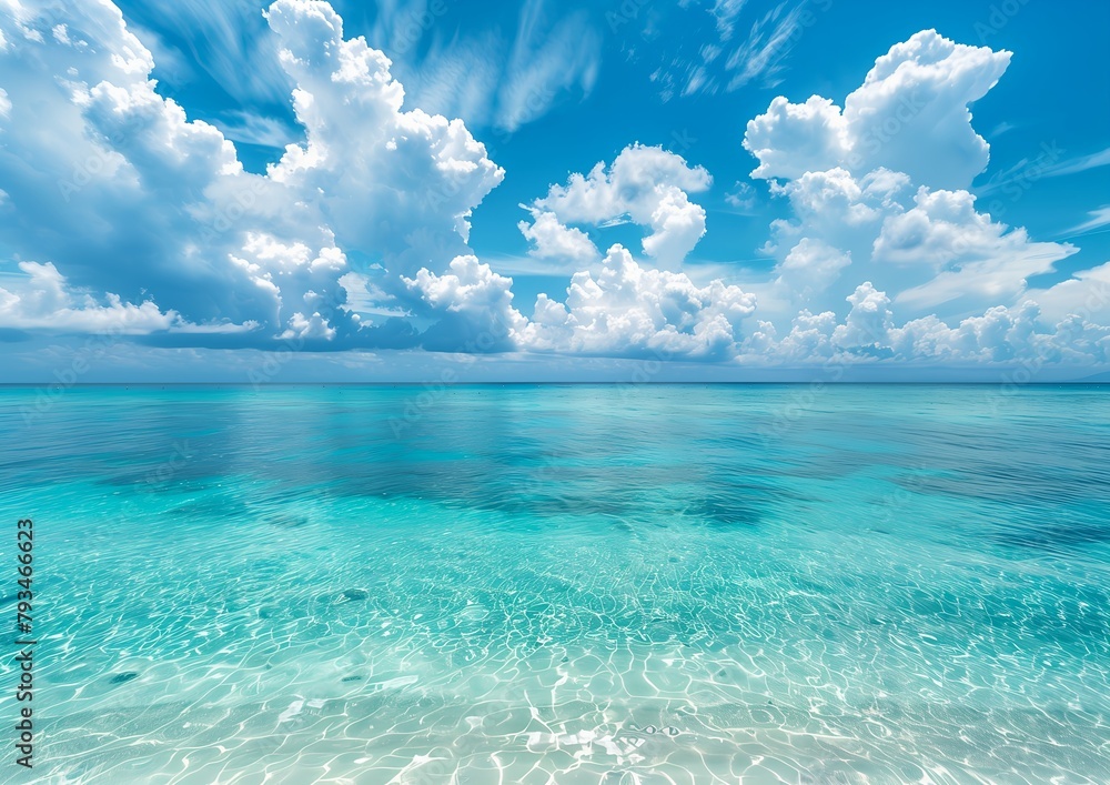Obraz premium 透明度抜群の海