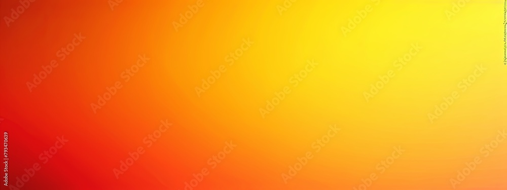 A smooth gradient transition from red to yellow.