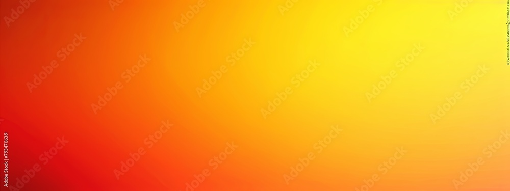A smooth gradient transition from red to yellow. A smooth gradient transition from red to yellow.