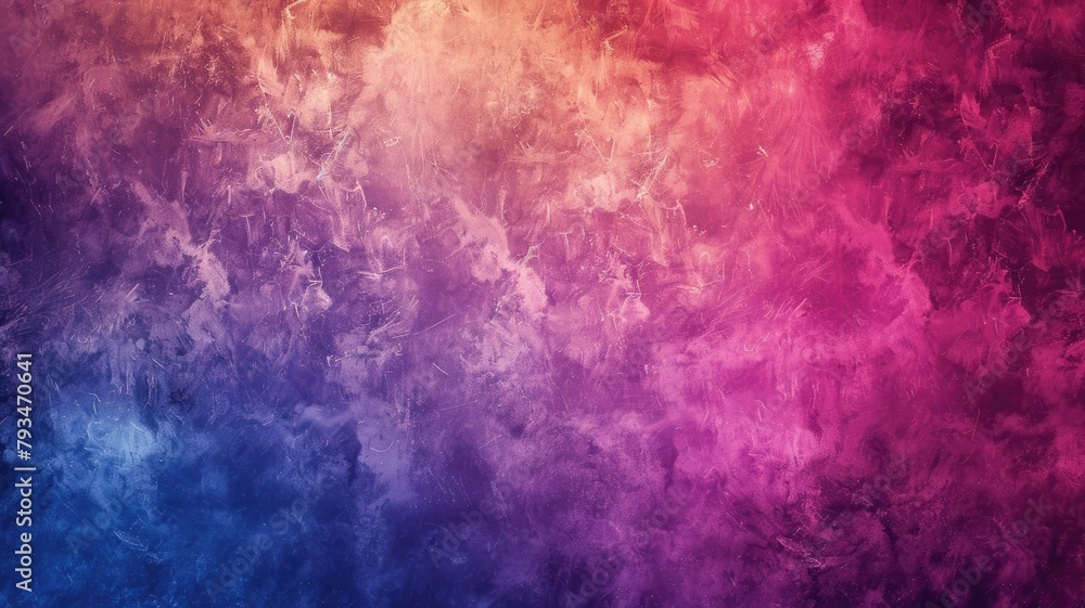Abstract colorful background with gradient from blue to purple hues and textured appearance