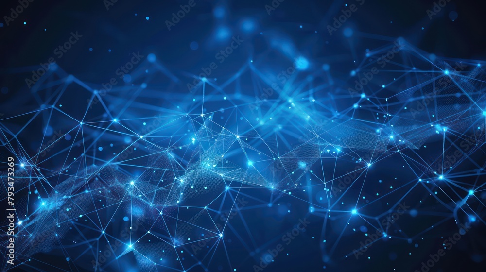 background Futuristic computer network and advanced internet network connection background Futuristic computer network and advanced internet network connection