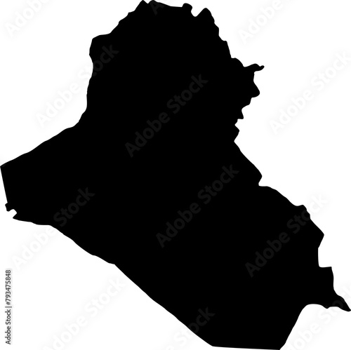 Iraq map 1 photo