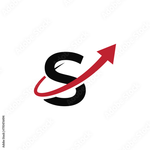 Letter S arrow logo