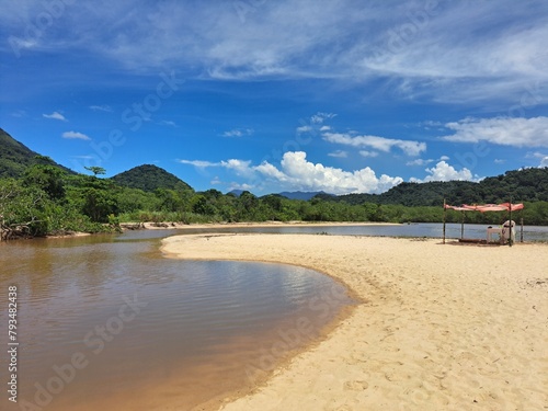 Wallpaper Mural Paraty Mirim, river and sand in Paraty beach Torontodigital.ca