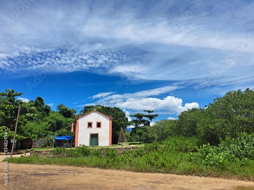 Wallpaper Mural Old church at in Paraty Mirim, Paraty, Rio, Brazil Torontodigital.ca