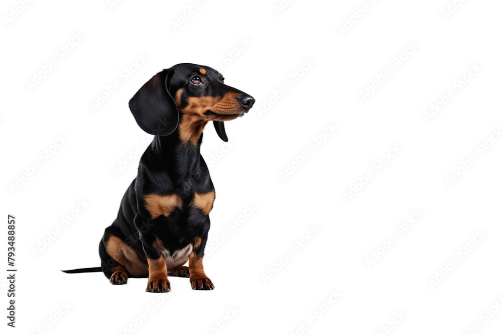 dog isolated background white dachshund animal canino pet brown sitting cute adorable mammal breed red short domestic sausage pedigree doggy portrait stare cut playful purebred muzzle paw dog isolated background white dachshund animal canino pet brown sitting cute adorable mammal breed red short domestic sausage pedigree doggy portrait stare cut playful purebred muzzle paw