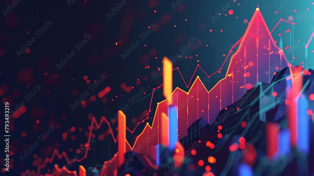 Engging Graph Graph Rising price Illustrate the concept of rising prices through a ...