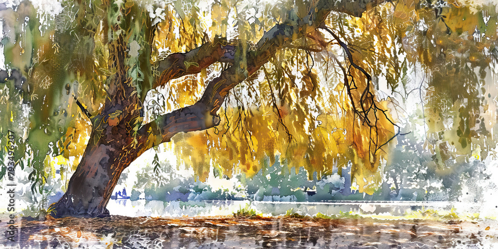 how a single willow tree changed the life of the girl who leaned too long beneath its shade