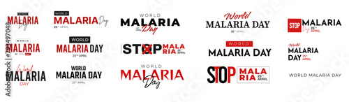 World Malaria Day Awareness Day Social Media Poster Design