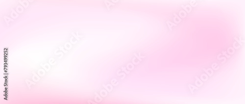 Abstract rose gradient background. Blurred light pastel pink wallpaper. Gloss liquid pinkish rosy backdrop. Smooth cotton candy texture for banner, poster, flyer, cover, brochure. Vector illustration