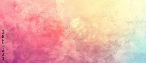 Soft pastel gradient wash, minimalist design, subtle texture overlay, © FoxGrafy