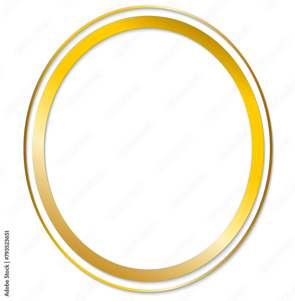 a oval with gold frame with a transparent background. pattern png with a gold border. a oval with gold frame with a transparent background. pattern png with a gold border.