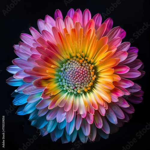 Rainbow Flower © JungJun