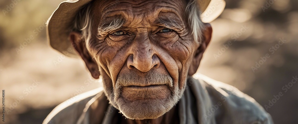 an old man with a hat on his head an old man with a hat on his head