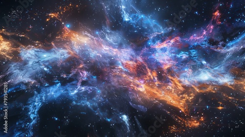 Lose yourself in the mesmerizing splendor of space, as realistic photos capture the cosmic ballet of galaxies, stars, and the vastness of the solar universe.