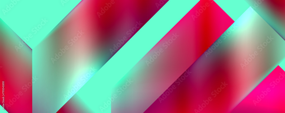A vibrant and colorful abstract pattern of blurred pink, magenta, and violet lines on an electric blue background. Captured in a mesmerizing closeup shot through macro photography A vibrant and colorful abstract pattern of blurred pink, magenta, and violet lines on an electric blue background. Captured in a mesmerizing closeup shot through macro photography