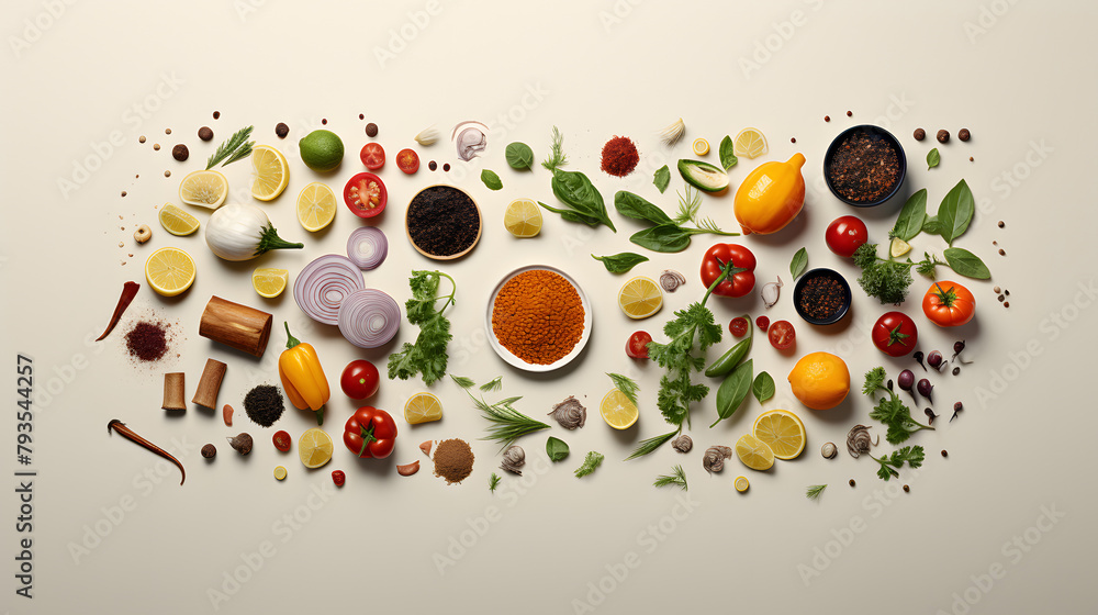 Recipe Poster food template 3d Recipe Poster food template 3d