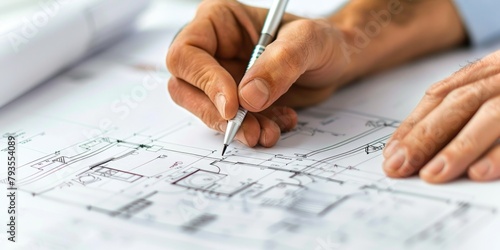 Architectural Blueprint Planning by Professional Engineer