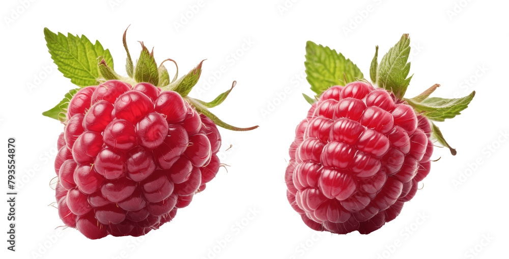 raspberry isolated on transparent background raspberry isolated on transparent background