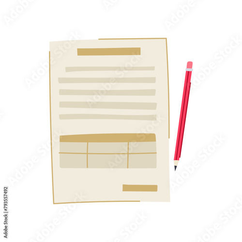 balance financial statement cartoon. cash assets, liabilities profit, loss revenue balance financial statement sign. isolated symbol vector illustration