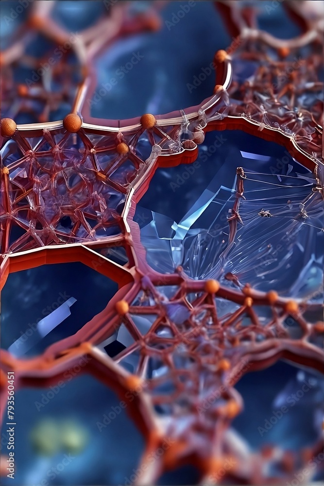 Uric Acid Crystals Examined in Detail with Microscope View ...