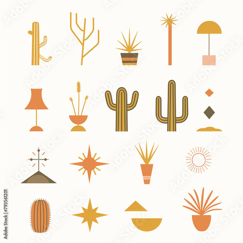 Desert icons
