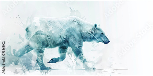 Time Capsule: The Animal in Frozen State and Suspended Animation - Picture an animal in a frozen state, symbolizing its suspended animation in experimental research
