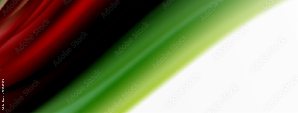 A terrestrial plant with red, green, and black striped leaves sways in the wind against a white background, showcasing a mesmerizing pattern A terrestrial plant with red, green, and black striped leaves sways in the wind against a white background, showcasing a mesmerizing pattern