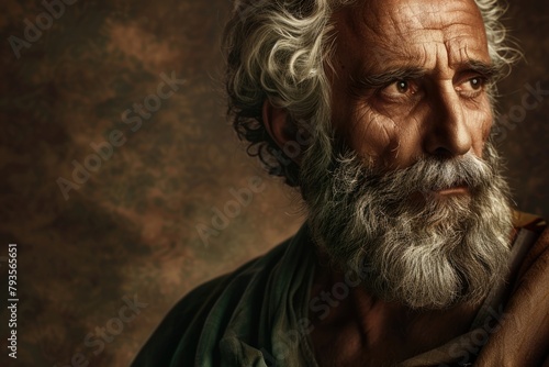  Saint Peter, apostle a foundational figure in early christianity and a central figure in catholic tradition photo