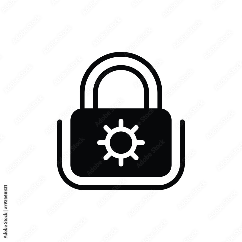 padlock logo icon padlock logo icon