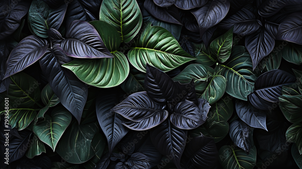 background with dark green leaves background with dark green leaves