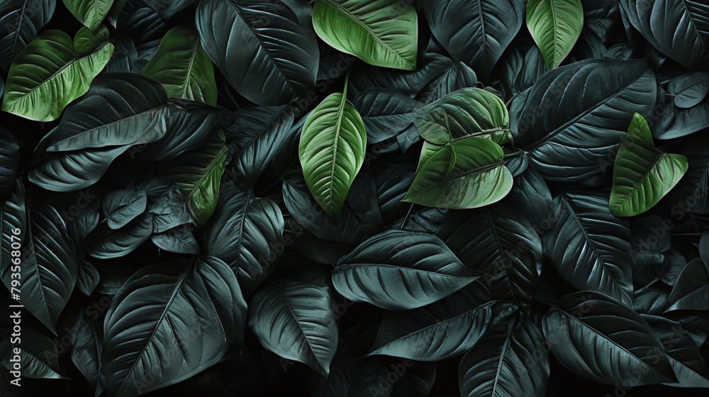 background with dark green leaves background with dark green leaves