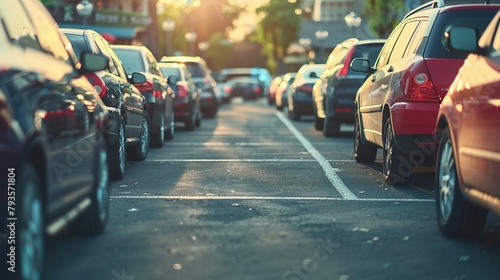 Wallpaper Mural Automobile Oasis: Parking Lot Hub for Sales, Rentals, and Insurance Torontodigital.ca