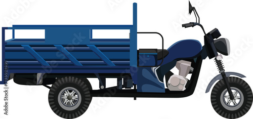 tricycle vector template design , White background