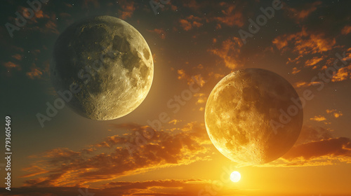 the moon and the sun, magical