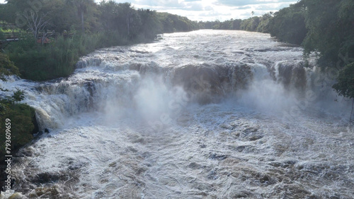 waterfall on the apore river