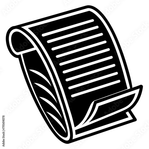 papyrus-paper-icon - Vector - Vector art - Vector illustration - Vector design - Latest Vector - Ultimate Vector - Premium Vector