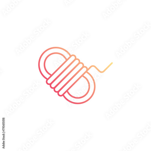 Roap icon design with white background stock illustration photo