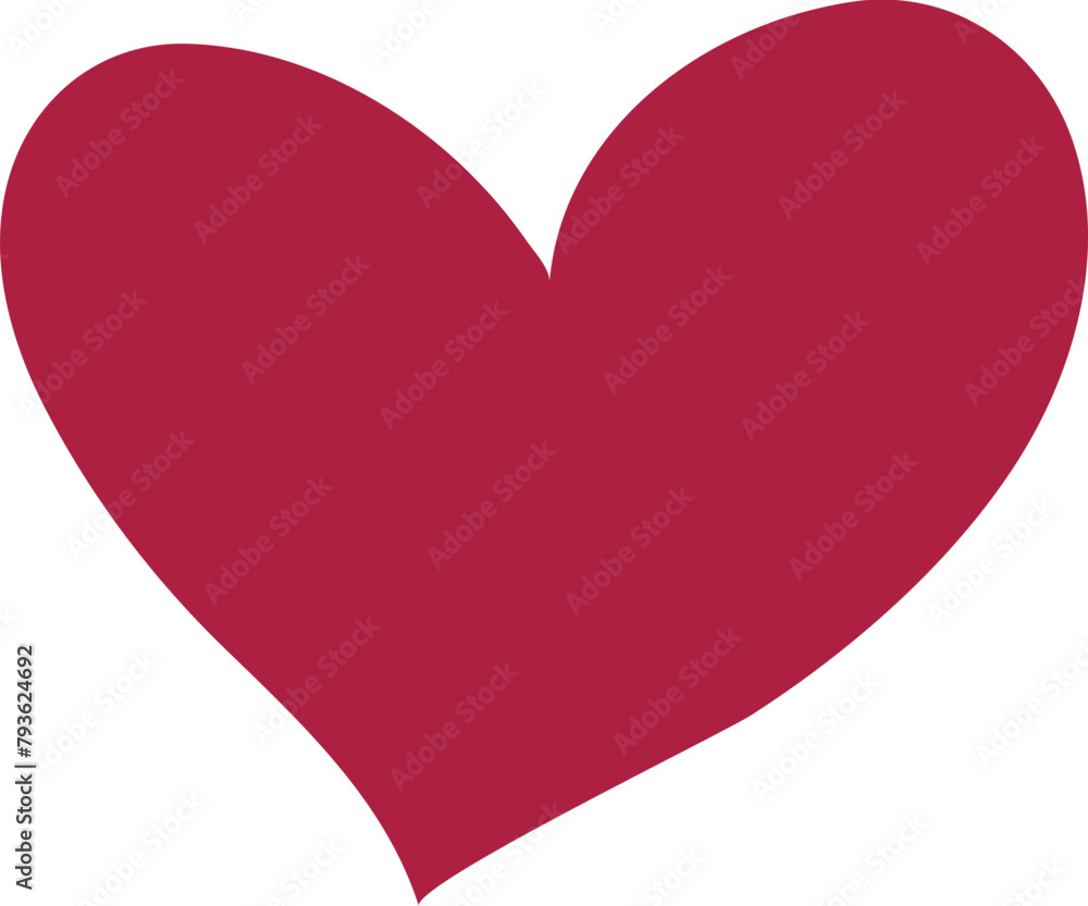 red heart love illustration red heart love illustration